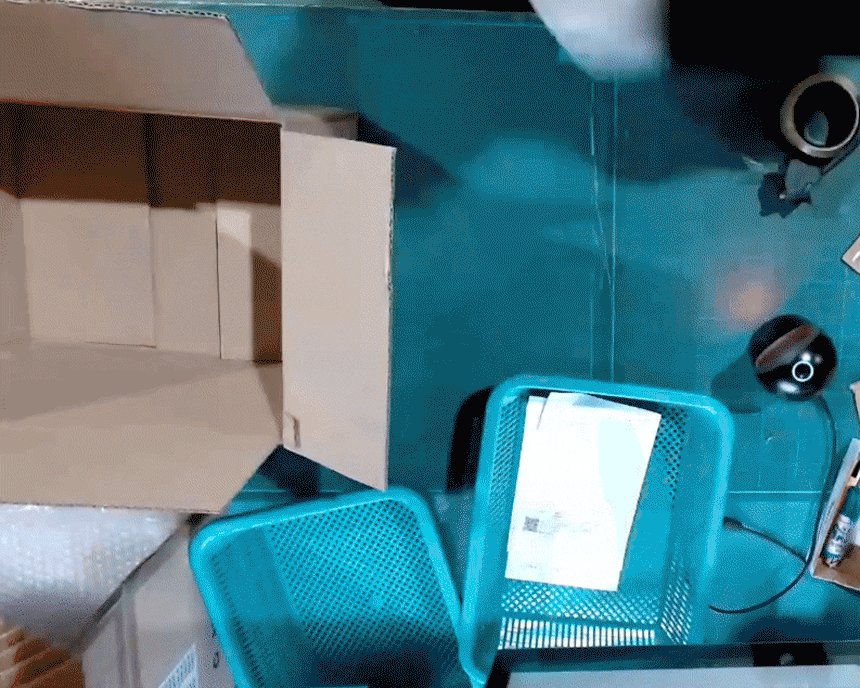 공기청정기 필터 배송을 위한 포장까지 꼼꼼하게 검수